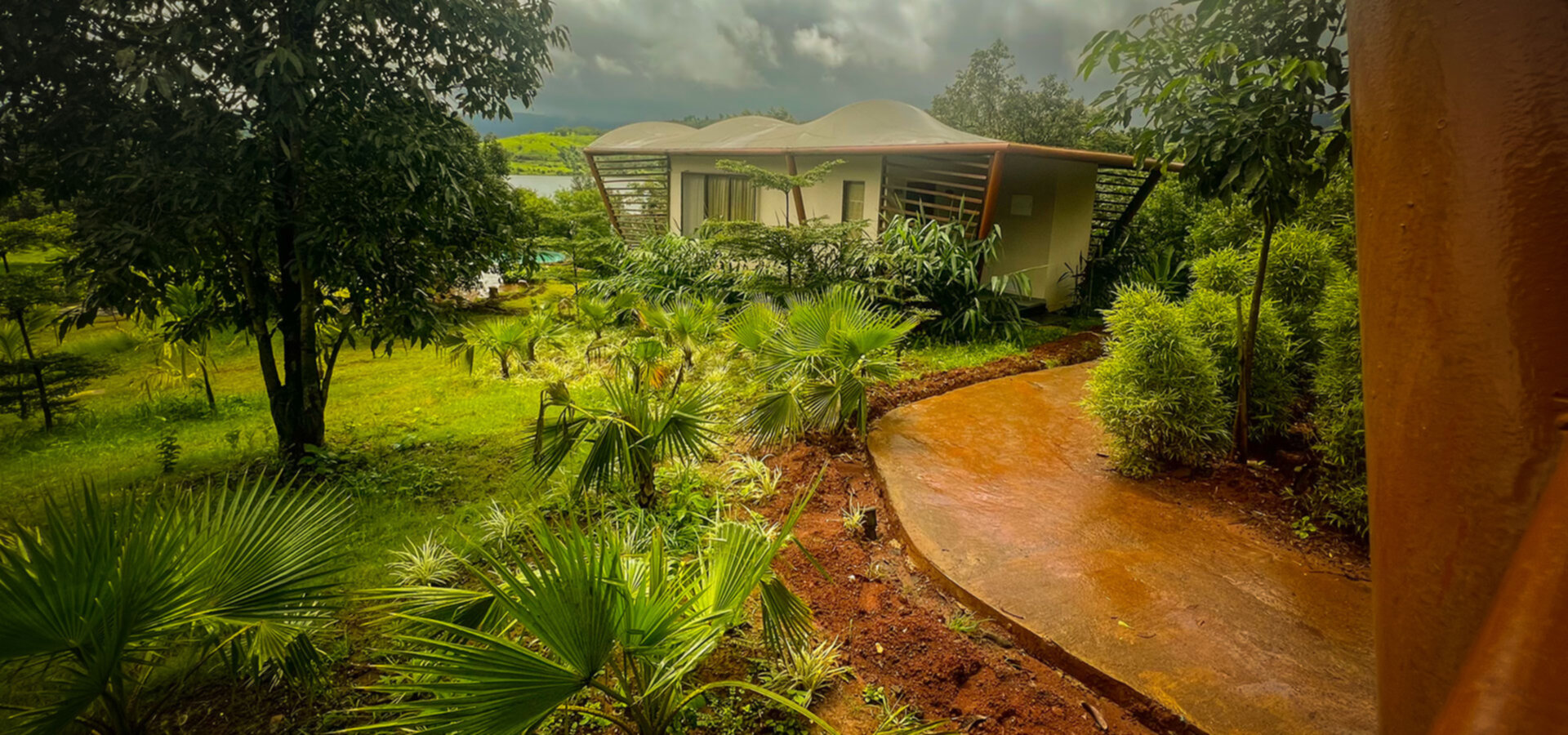 Luxury villa exterior at Antheia Resorts